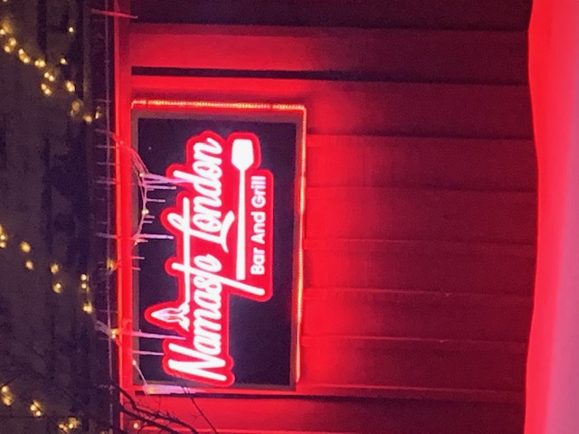 Namaste London Indian Bar & Grill DJ setup